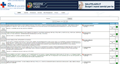 Desktop Screenshot of concorsi.aslromab.it