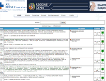 Tablet Screenshot of concorsi.aslromab.it
